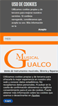 Mobile Screenshot of musicalgualco.es
